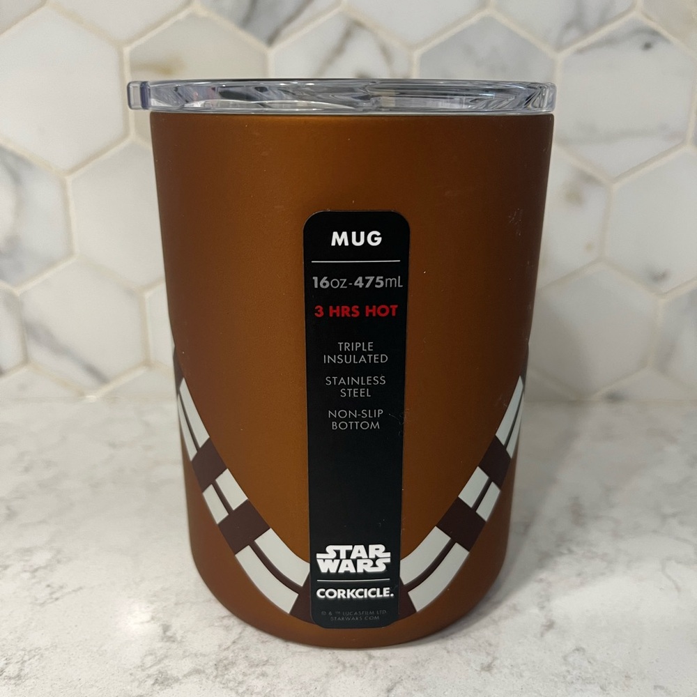 Corkcicle Star Wars Chewbacca Mug - 16 oz - Picture 2 of 7